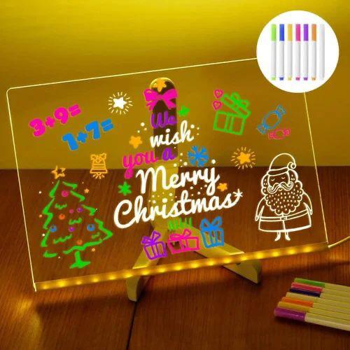 Reusable Light-Up Message Board for Kids & Holiday Fun